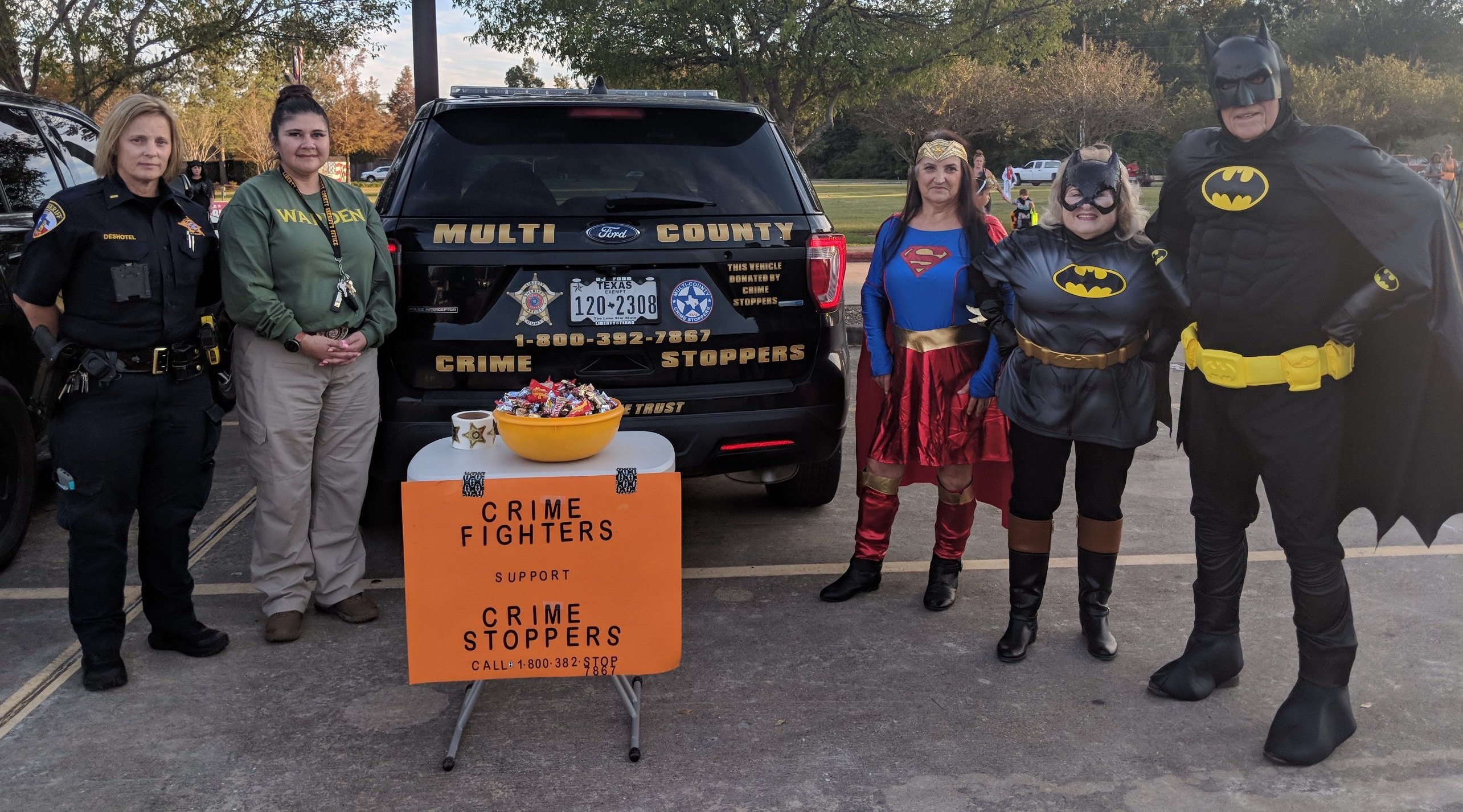 LCSO PARTICIPATES IN HALLOWEEN TRUNK OR TREAT Liberty Vindicator