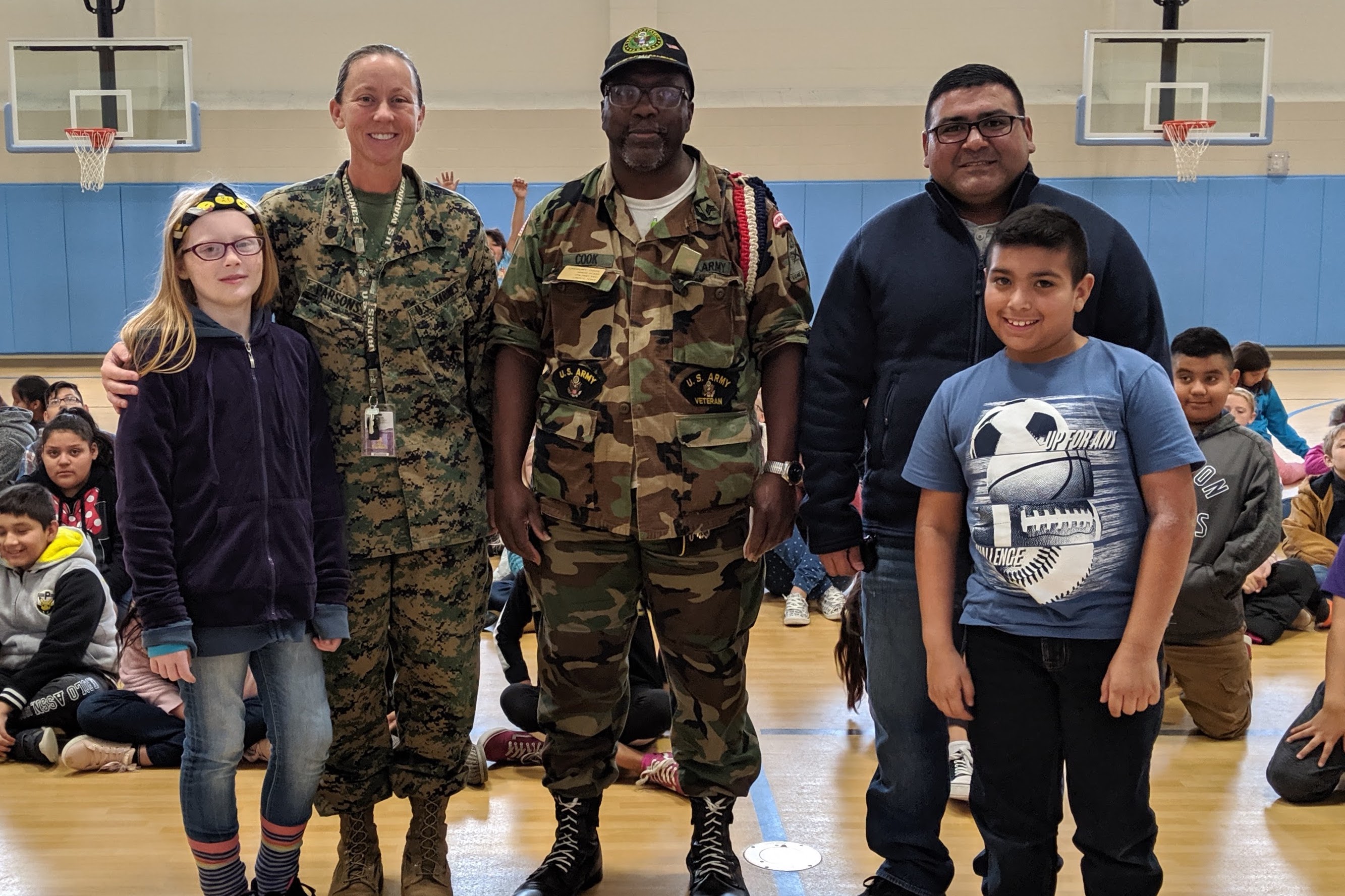 SFA Elementary celebrates Military Week | Liberty Vindicator